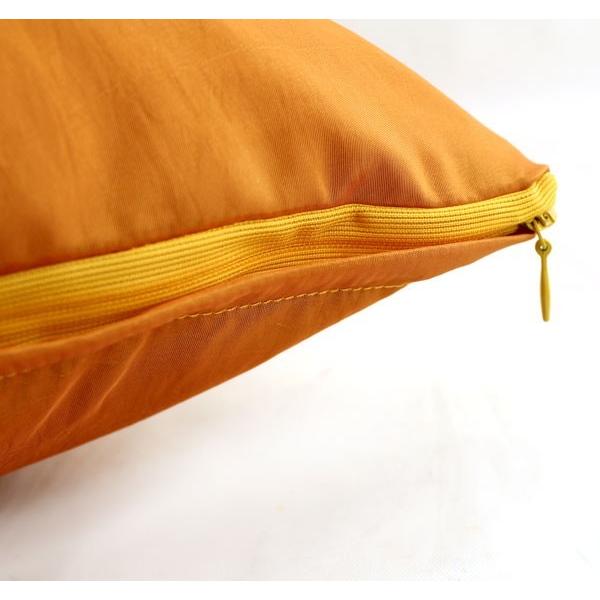 クッションカバー アジアン おしゃれ 40×40cm 光沢 帯付き 正方形 アジアン雑貨 バリ雑貨 モダン リゾート アジア工房 vn50900 | ブランド登録なし | 03