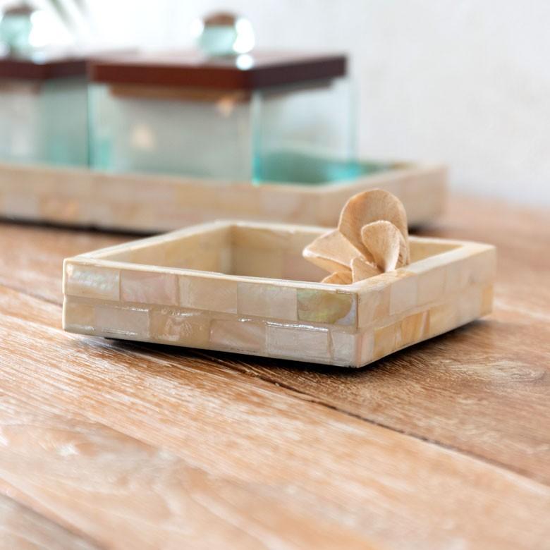 トレイ おしゃれ アクセサリートレー アクセサリートレイ トレー 小物入れ ケース パール シェル 収納 小物ケース アクセサリー アジア工房 vn51137 | ブランド登録なし | 03