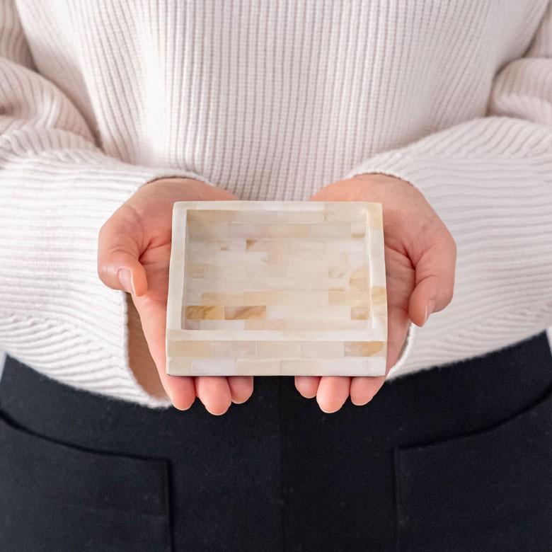 トレイ おしゃれ アクセサリートレー アクセサリートレイ トレー 小物入れ ケース パール シェル 収納 小物ケース アクセサリー アジア工房 vn51137 | ブランド登録なし | 05