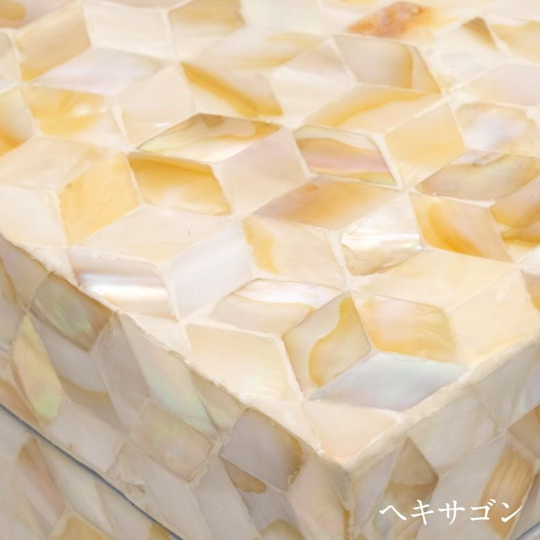 ティッシュケース シェル アジアン おしゃれ ティッシュカバー ティッシュボックス ティッシュホルダー 貝殻 リゾート アジア工房 vn511 | ブランド登録なし | 08