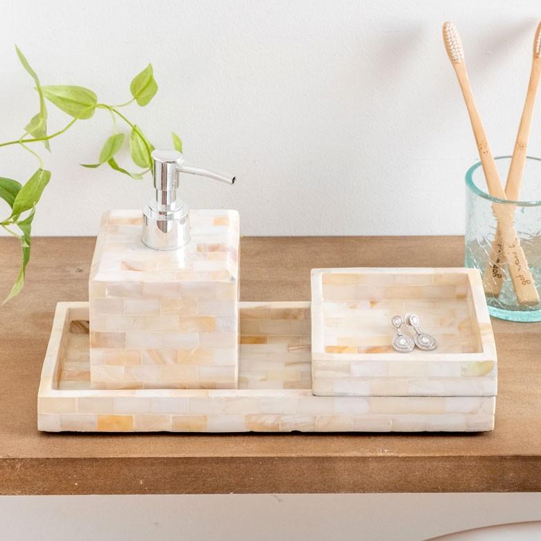 トレイ おしゃれ アクセサリートレー アクセサリートレイ トレー 小物入れ ケース パール シェル 収納 小物ケース アクセサリー アジア工房 vn5 | ブランド登録なし | 10