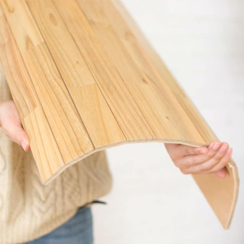 フロアタイル ウッド シート 天然木 フローリング マット カーペット 接着剤不要 置くだけ 木目 傷防止 賃貸 DIY 床材 リフォーム 1枚 トイレ 玄関 wft-30-1pc | ELEMENTS（インテリア） | 13