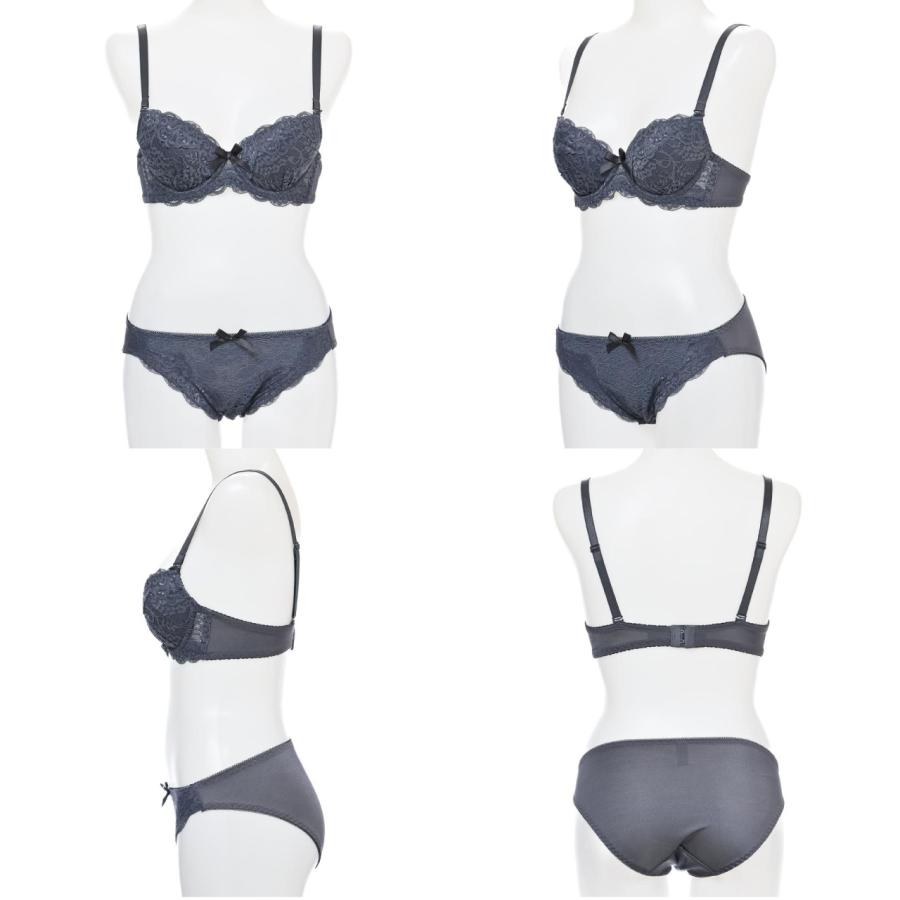 SONIA BLACK（ソニアブラック） スカラップフラワーレース (Cカップ