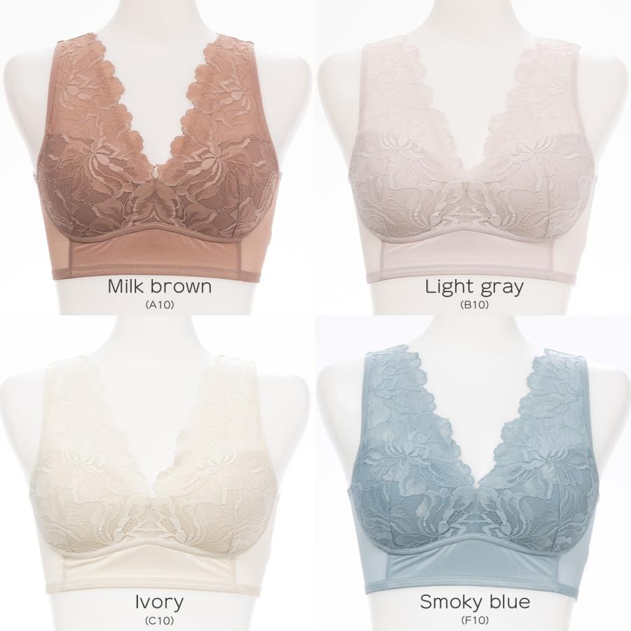 新色追加 肩甲骨引き寄せ ハーフトップ ブラジャー スマートメソッド