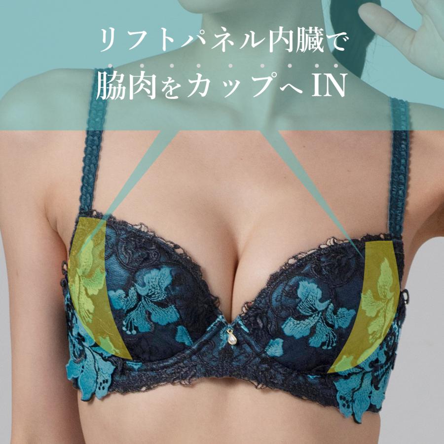 ブラジャー ロージィリリー ワイヤーブラジャー 女性 下着 ブラ 単品 レディース グラマー 大きいサイズ レース 刺繍 エレーヌ elene公式 爆買 X-Rated |  | 06