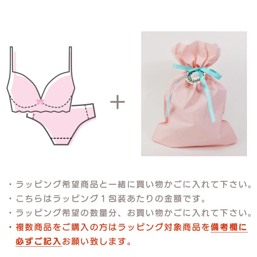 ラッピング  ギフト包装 プレゼント包装 贈り物 袋 リボン付き ギフト プレゼント 女性 下着 レディース エレーヌ elene |  | 02