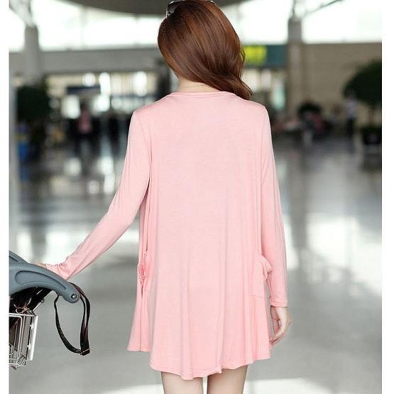 森の雑貨屋さん-レディース カーディガン ショ•ー•ル ロング丈 長袖