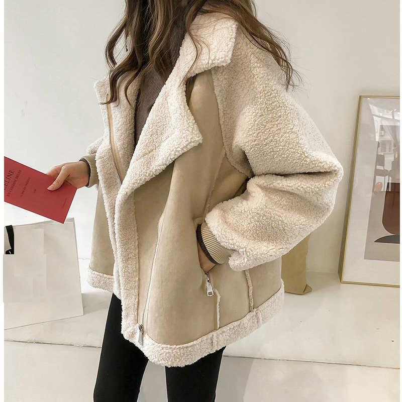 レディース 韓国ファッション ムートンコート ジャケット アウター  