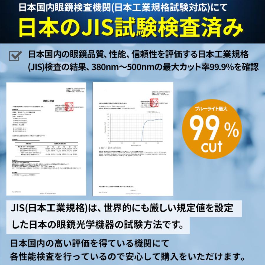 JIS検査済 ブルーライトカットメガネ 99% PC眼鏡 パソコン メガネ メンズ レディース UV 紫外線カット メガネ 曇り止め プレゼント｜elephant-japan2｜15