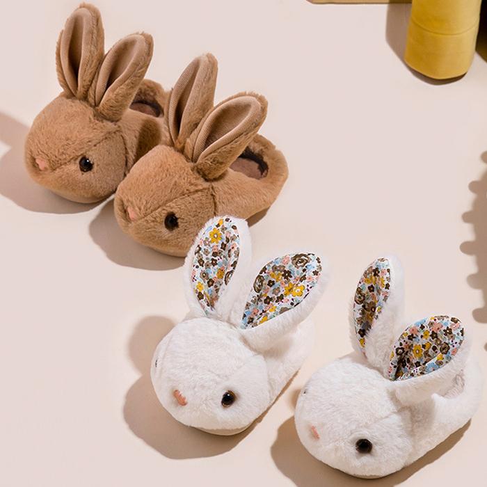 うさぎスリッパ キッズ グレー サイズ17 18 ルームシューズ もこもこ 冬うさぎスリッパ 冬 もこもこ キッズ グレー ルームシューズ 18 サイズ17