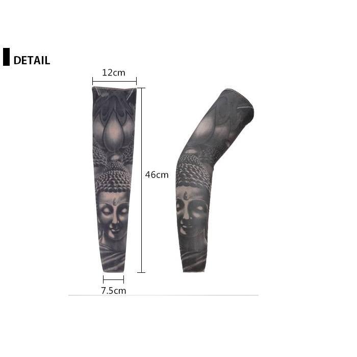 メンズ Tシャツ タンクトップ タトゥーアームカバー タトゥー