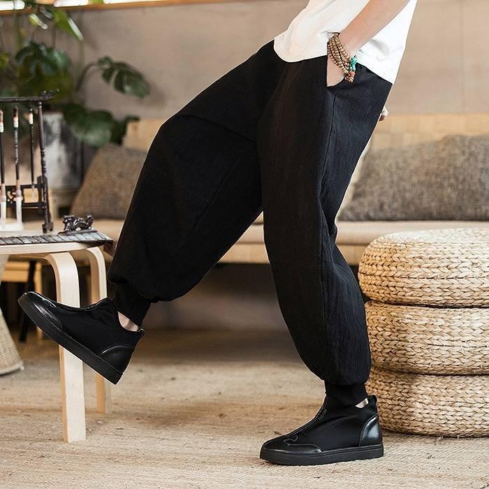 メンズ サルエルパンツ 大きいサイズ パンツ ワイドパンツ ジョガー