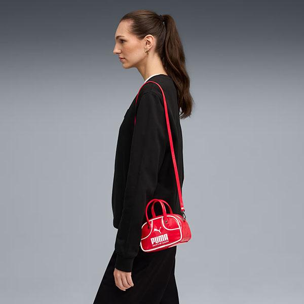 PUMA（プーマ） レディース エナメル ミニショルダーバッグ PUMA 1976