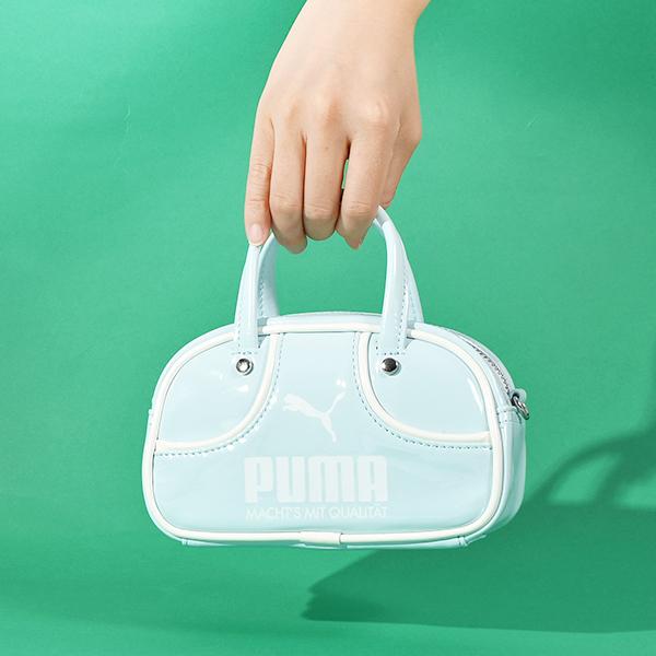 PUMA（プーマ） レディース エナメル ミニショルダーバッグ PUMA 1976