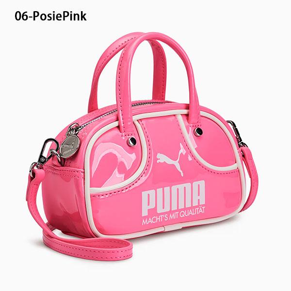 プーマのエナメルバック PUMA（プーマ） レディース エナメル ミニショルダーバッグ PUMA 1976