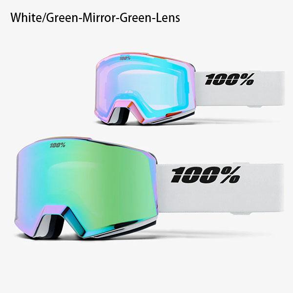 100% ラスト1点 スノーゴーグル ワンハンドレッドパーセント NORG