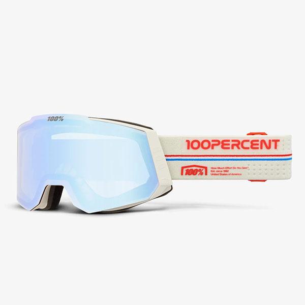 100% ラス1 スノーゴーグル ワンハンドレッドパーセント SNOWCRAFT