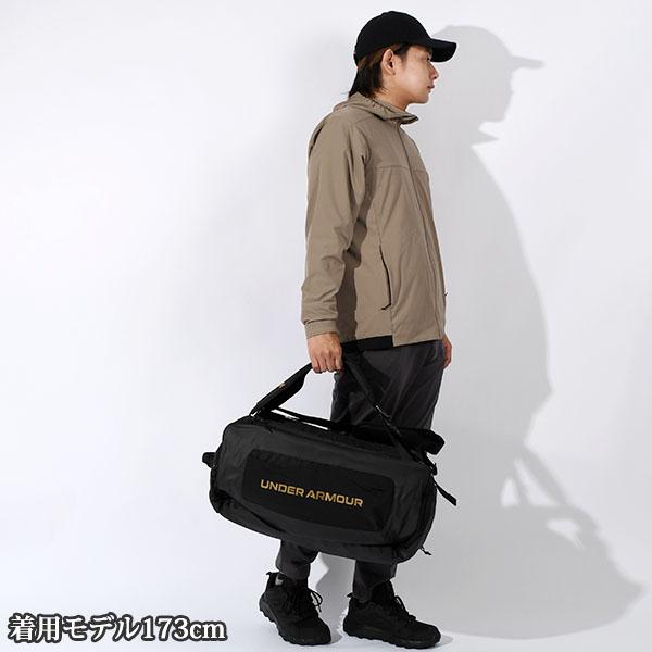 レンジダッフルバッグ　UNDER ARMOUR 53L　2way UNDER ARMOUR（アンダーアーマー） 2WAY 撥水 バックパック UNDER