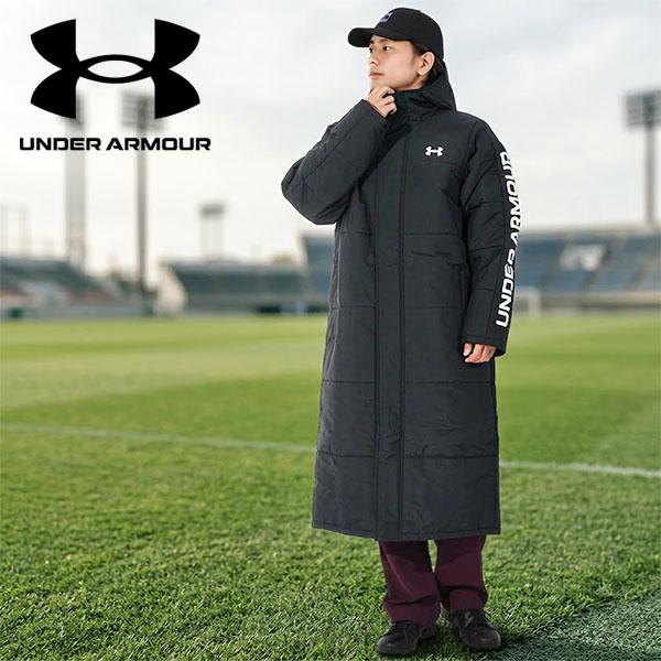 アンダーアーマー ベンチコート フード付き M UNDER ARMOUR（アンダーアーマー） 35%off ベンチコート メンズ ロング