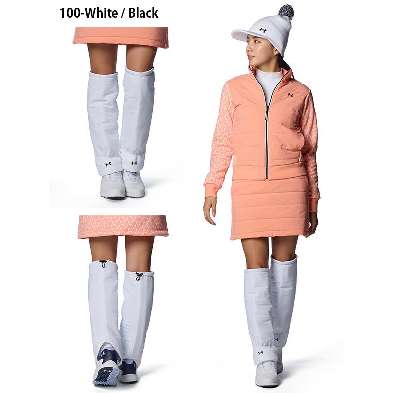 ゴルフ レッグウォーマー レディース アンダーアーマー UNDER ARMOUR 中綿 防寒 GOLF ウェア コンペ 景品 プレゼント 1388631 2024秋冬新作