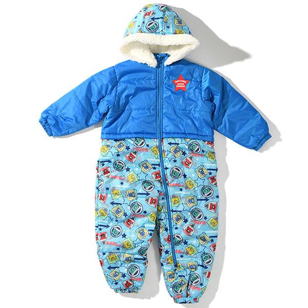 100サイズ のみ スノージャンプスーツ 新幹線 JR公認 キッズ ジュニア