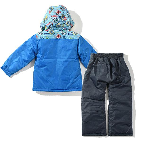 スノーウェア 上下セット 新幹線 JR公認 キッズ ジュニア 子供 ウエア