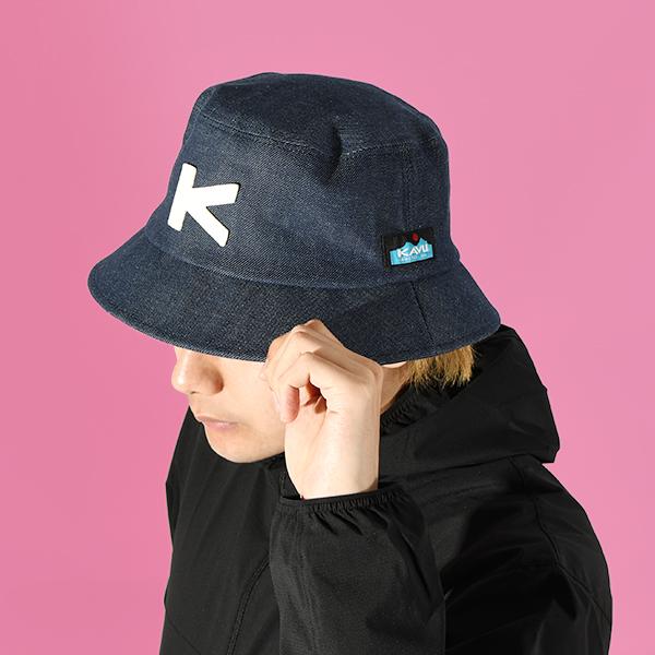 KAVU（カブー） デニム Kハット メンズ レディース 帽子 バケット