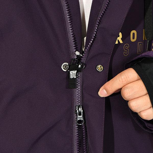 40%off Lサイズ のみ スノーボードウェア ROME SDS ローム DRIFTER JACKET ドリフタージャケット メンズ ジャケット グレー スノーウェアの画像