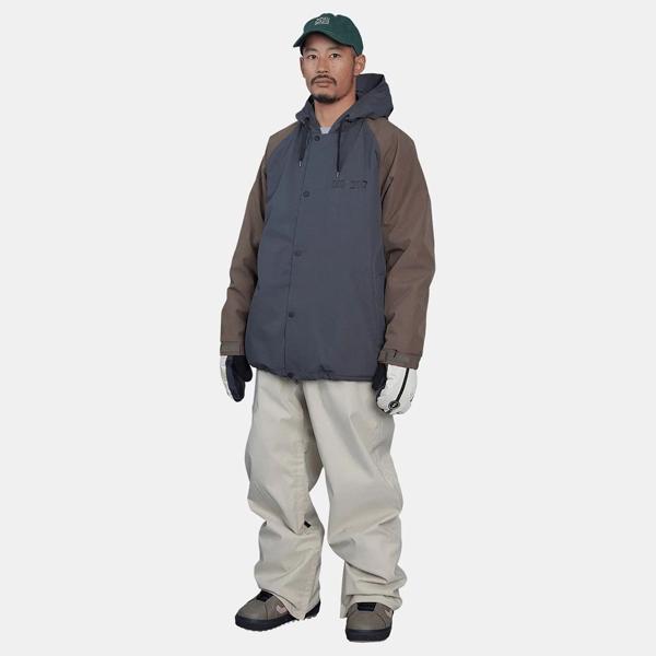 40%off Lサイズ のみ スノーボードウェア ROME SDS ローム DRIFTER JACKET ドリフタージャケット メンズ ジャケット グレー スノーウェアの画像