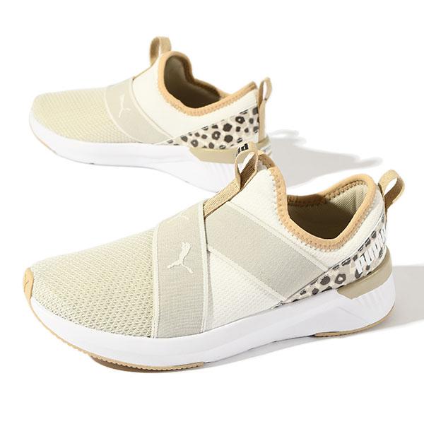 PUMA 27%off ヒョウ柄 プーマ レディース スニーカー スリッポン