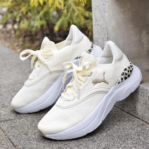 ヒョウ柄ウェーブソールスニーカー ヒョウ柄ウェーブソールスニーカー