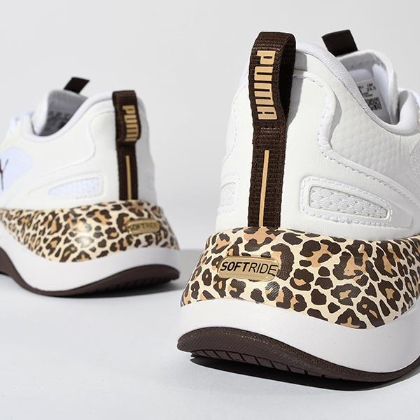 PUMA（プーマ） 2026春夏新作 ヒョウ柄 レディース スニーカー 履き