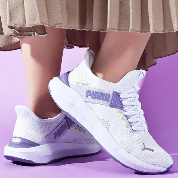 立ったままスッと履ける プーマ レディース スニーカー スリッポン ゴム紐 履き心地抜群 PUMA SOFTRIDE エンゾ 5 EASE IN ウィメンズ 2026春夏新作 313293 | PUMA | 16