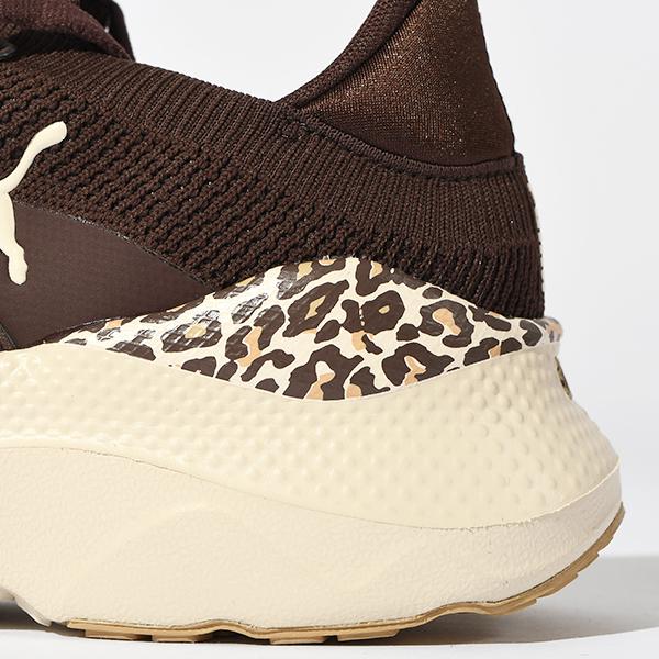 ヒョウ柄 プーマ レディース 厚底 スニーカー 履き心地抜群 ふわふわインソール PUMA SOFTRIDE メイブ アニマル ウィメンズ レオパード 2026春夏新作 313610 | PUMA | 10