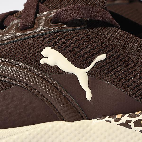 ヒョウ柄 プーマ レディース 厚底 スニーカー 履き心地抜群 ふわふわインソール PUMA SOFTRIDE メイブ アニマル ウィメンズ レオパード 2026春夏新作 313610 | PUMA | 09