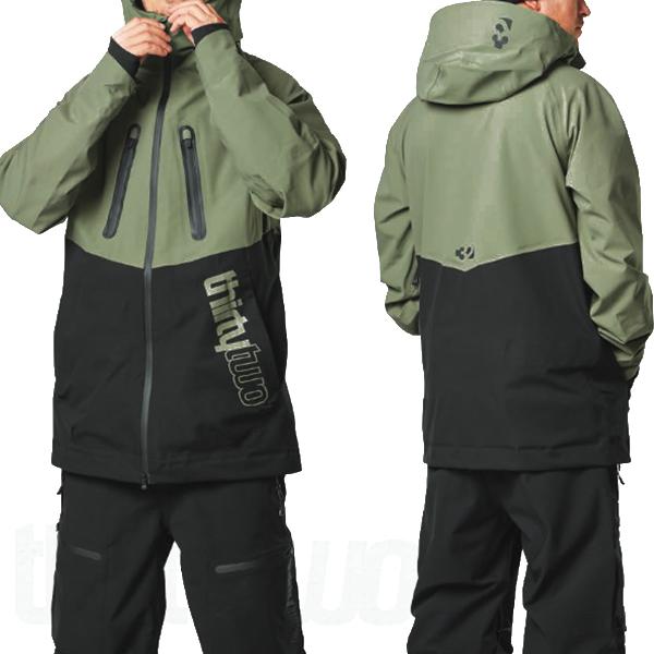 thirtytwo スノーボードジャケット M ブラック ThirtyTwo Snowboard jacket Tm - black (black)