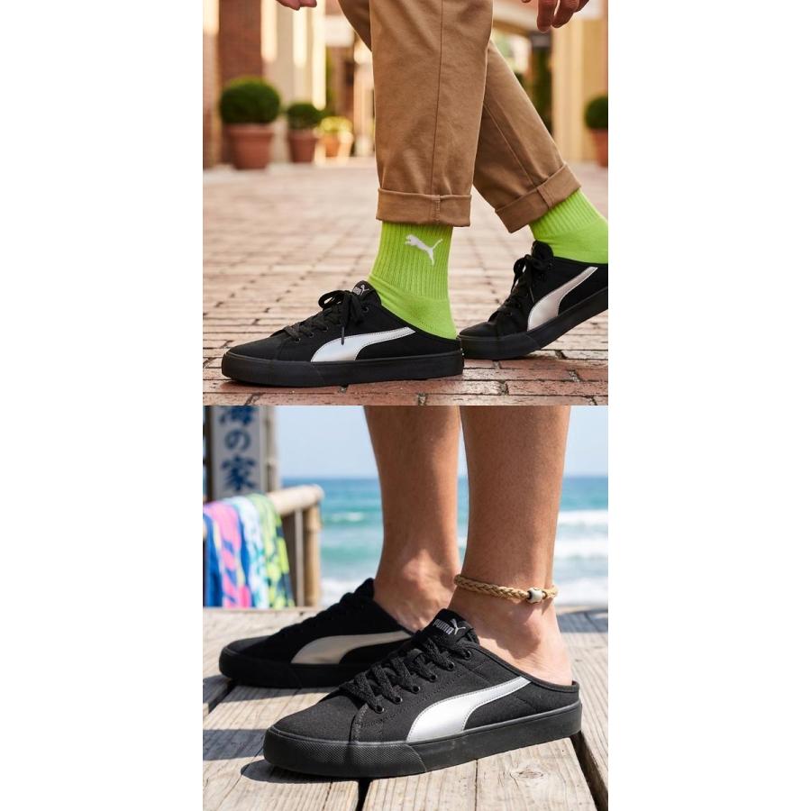 爆買 エレスポ限定カラー登場 2026春夏新色 スニーカー サンダル かかとなし プーマ PUMA レディース メンズ バリ ミュール 靴  クロッグ 黒 白 371318 408563 | PUMA | 14