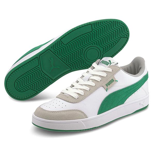 30 Off スニーカー プーマ Puma メンズ コート レジェンド ロウ ローカット ホワイト グリーン 白 緑 エレファントsports Paypayモール店 通販 Paypayモール