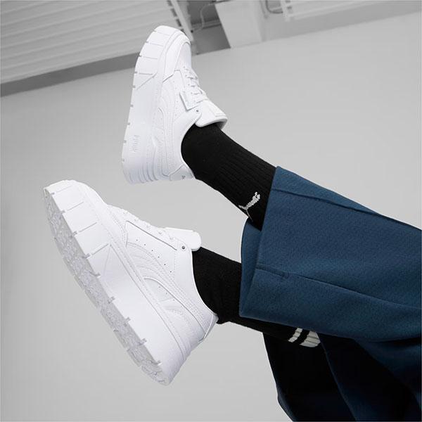 PUMA（プーマ） レディース 厚底 スニーカー ヒール高4.5cm PUMA モー