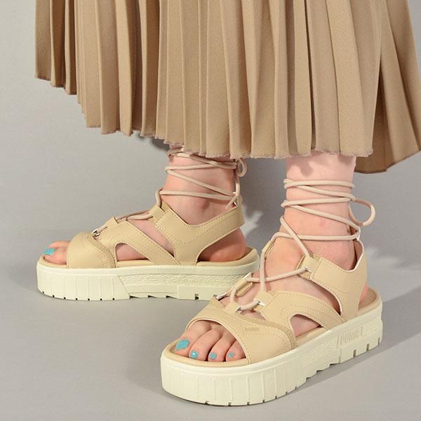 プーマ　厚底　メイズ　サンダル　22cm ホワイト　スポーツサンダル PUMA（プーマ） サンダル WOMENS MAYZE SANDALS/ウィメンズ メイズ