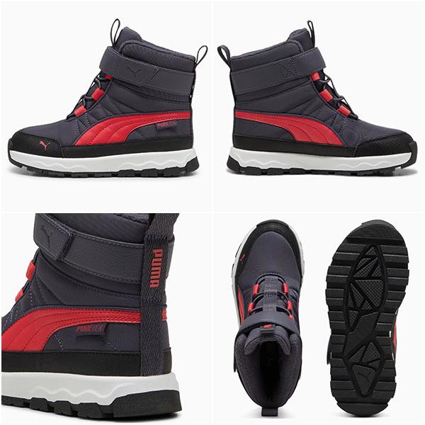 puma ブーツ PUMA 31%off プーマ キッズ ハイカット ブーツ エボルブ ピュア