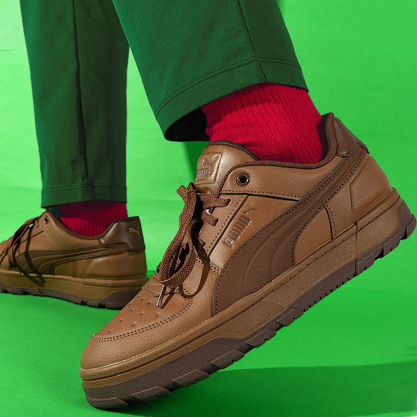 PUMA（プーマ） メンズ 厚底 スニーカー ヒール高3.5cm PUMA ケーブン