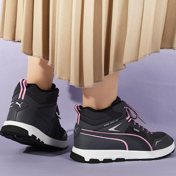 PUMA プーマ レディース 撥水 ミッドカット ブーツ エボルブ PUMA プーマ レディース 撥水 ミッドカット ブーツ エボルブ