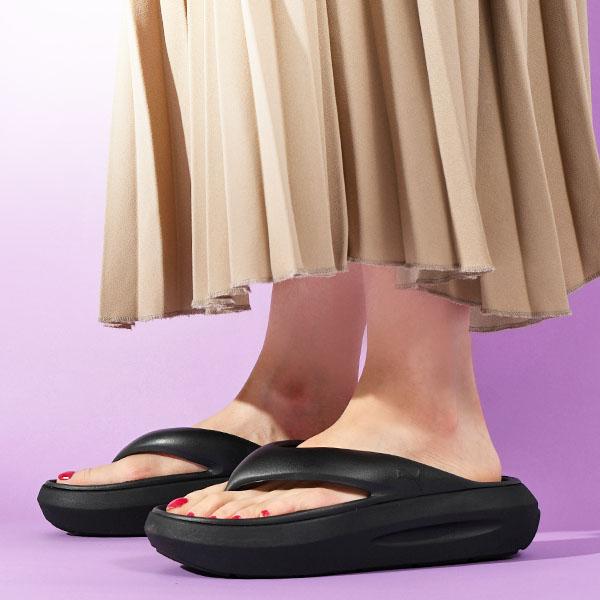 PUMA プーマ レディース 厚底 サンダル フラッター フリップ