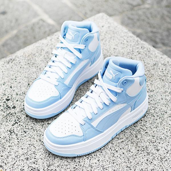 PUMA（プーマ） レディース 厚底 ミッドカット スニーカー リバウンド