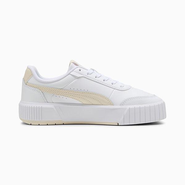 プーマ PUMA スニーカー 23 5 シューズ ローカット 厚底 ロゴ 白 ホワイト 389390-01 AE プーマ PUMA スニーカー