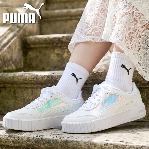 PUMA（プーマ） レディース 厚底 スニーカー キャリーナ ミア メタル