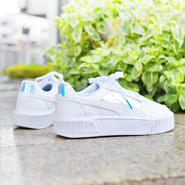 PUMA（プーマ） レディース 厚底 スニーカー キャリーナ ミア メタル