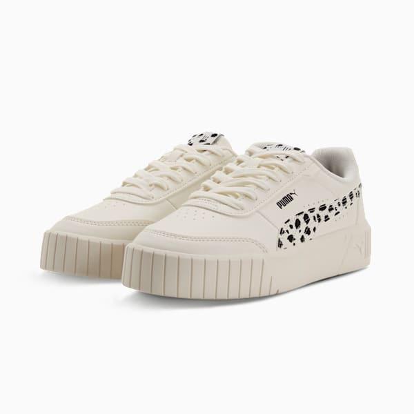 PUMA（プーマ） 2026秋冬新作 ヒョウ柄 レディース 厚底 スニーカー