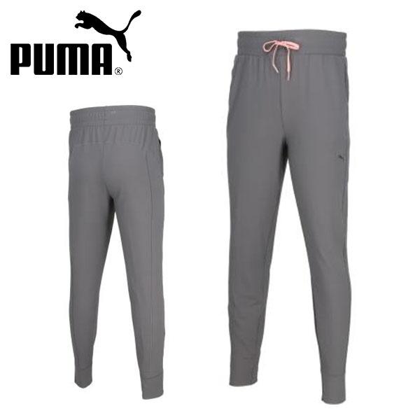 プーマ レディース ロングパンツ 下 PUMA STUDIO FOUNDATIONSニットパンツ ジャージ トレーニング ウェア ジム ヨガ 2026春夏新色 527072 | PUMA